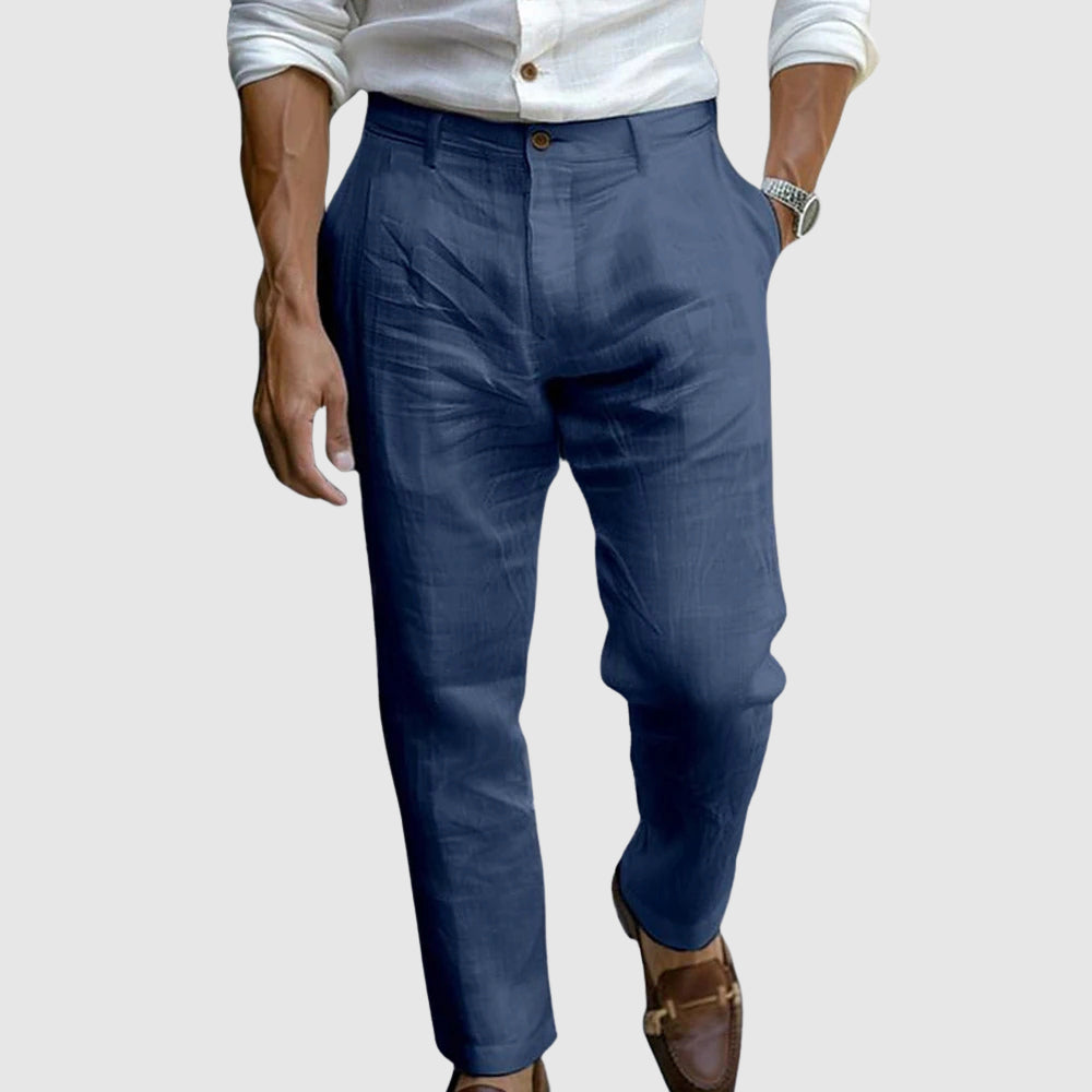 Saint-Tropez Chic | Effortless Linen Pants