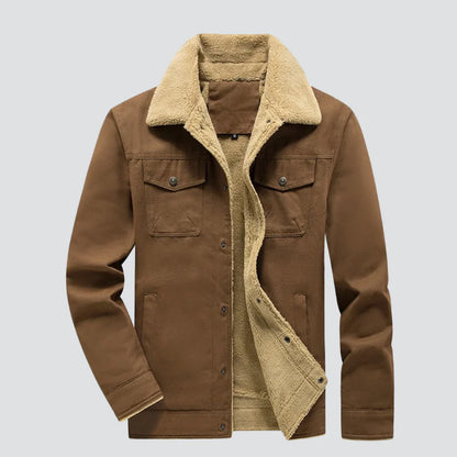 Ciarán | Premium Fleece Cargo Jacket
