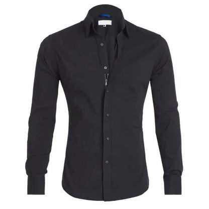 Ronan | Wrinkle-Free Shirt with Zip