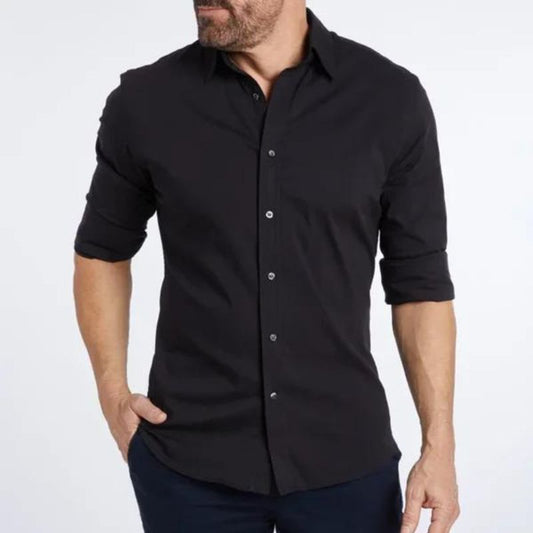 Ronan | Wrinkle-Free Shirt with Zip