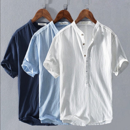 Fionn | Cotton-Linen Shirt