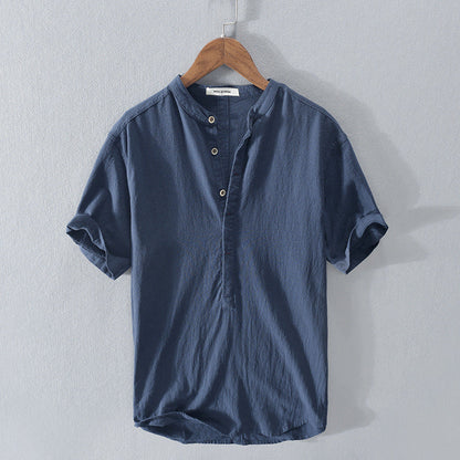 Aodhan | Cotton-Linen Shirt