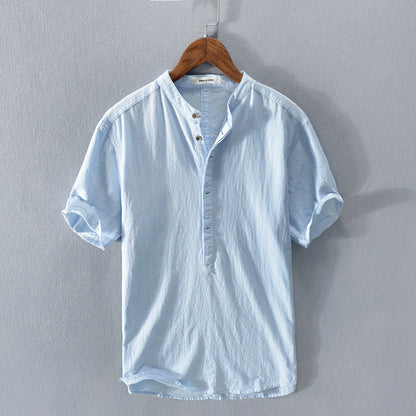 Aodhan | Cotton-Linen Shirt