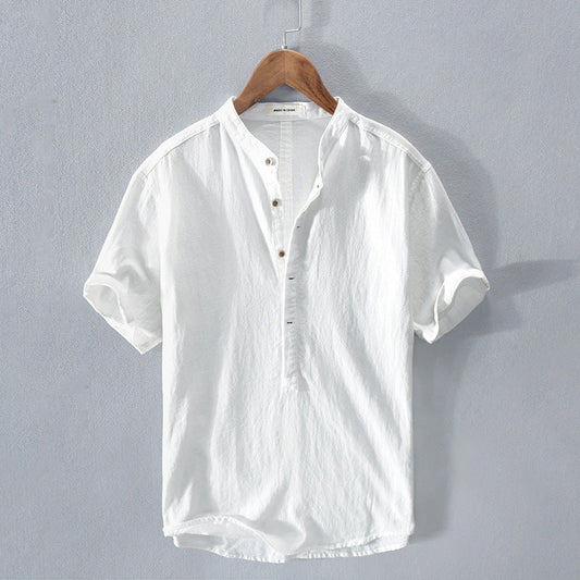 Aodhan | Cotton-Linen Shirt