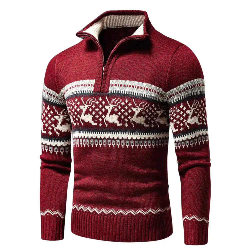 Darragh | Festive Knit Cardigan