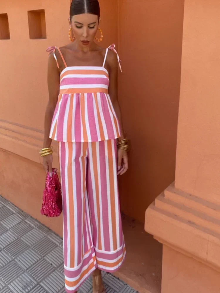 Hanne™ | Elegant Printed Summer Set for Women