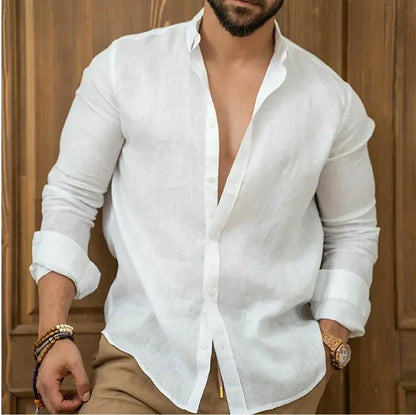 Finn | Linen Beach Shirt