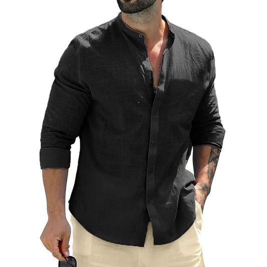 Eoin | Men's Linen Shirt