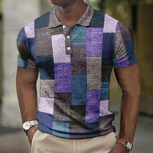 Cian | Modern Multi-Tone Polo Shirt