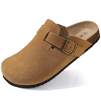 Aoife Kidmi Women's Clogs – Slip-On Sandals with Adjustable Buckle