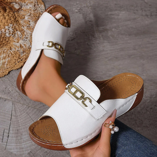 Nancy™ | Comfy Buckle Sandals
