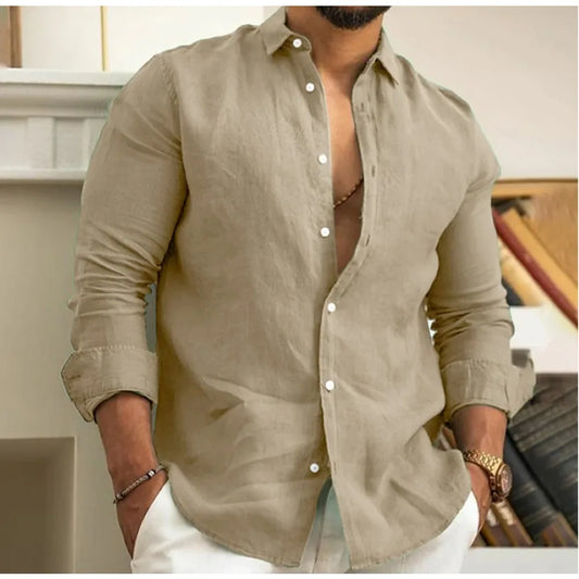 Finn | Linen Beach Shirt