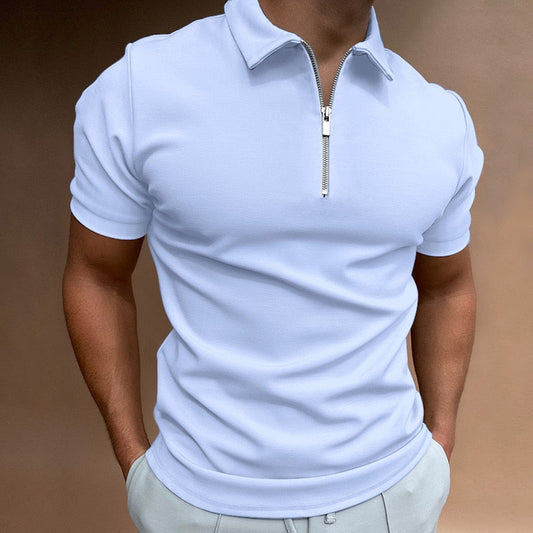 Kieran | Zip-Up Polo Shirt