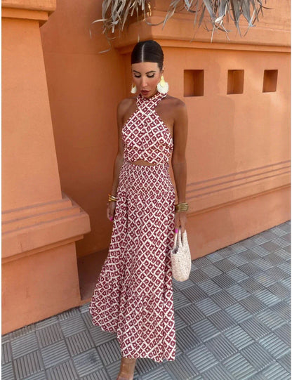 Mickay™ | Chic Off-Shoulder Midi Dress