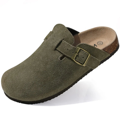 Aoife Kidmi Women's Clogs – Slip-On Sandals with Adjustable Buckle