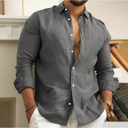 Finn | Linen Beach Shirt