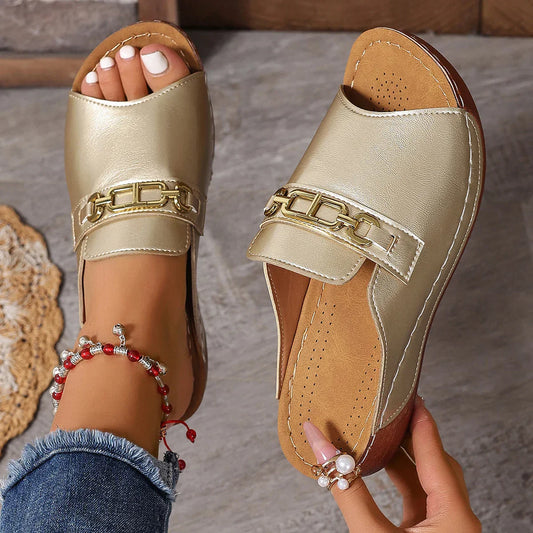 Priscilla™ | Comfy Buckle Sandals