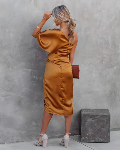 Orla | Elegant Silk Party Dress