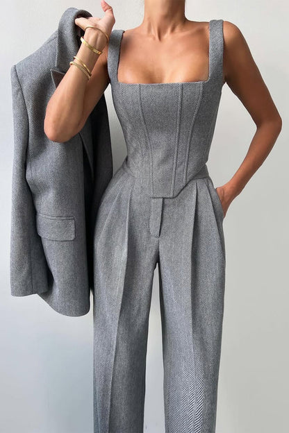 Celeste | Sophisticated Three-Piece Tailored Suit