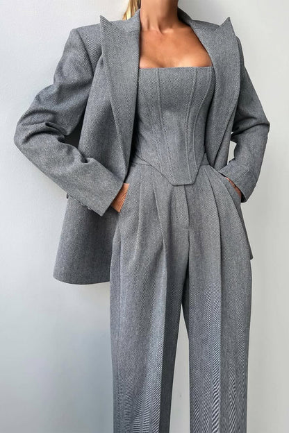 Celeste | Sophisticated Three-Piece Tailored Suit