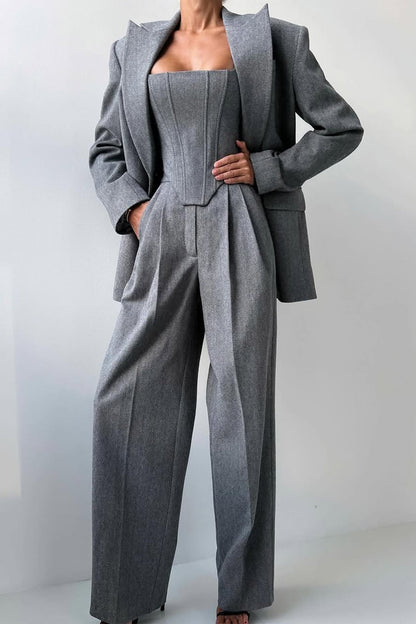 Celeste | Sophisticated Three-Piece Tailored Suit