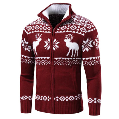 Darragh | Festive Knit Cardigan
