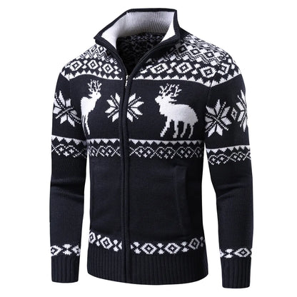 Darragh | Festive Knit Cardigan