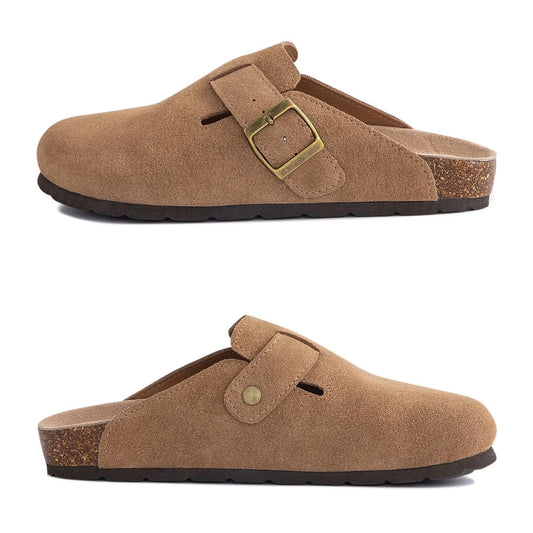 Aoife Kidmi Women's Clogs – Slip-On Sandals with Adjustable Buckle