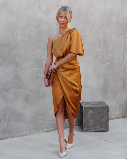 Orla | Elegant Silk Party Dress
