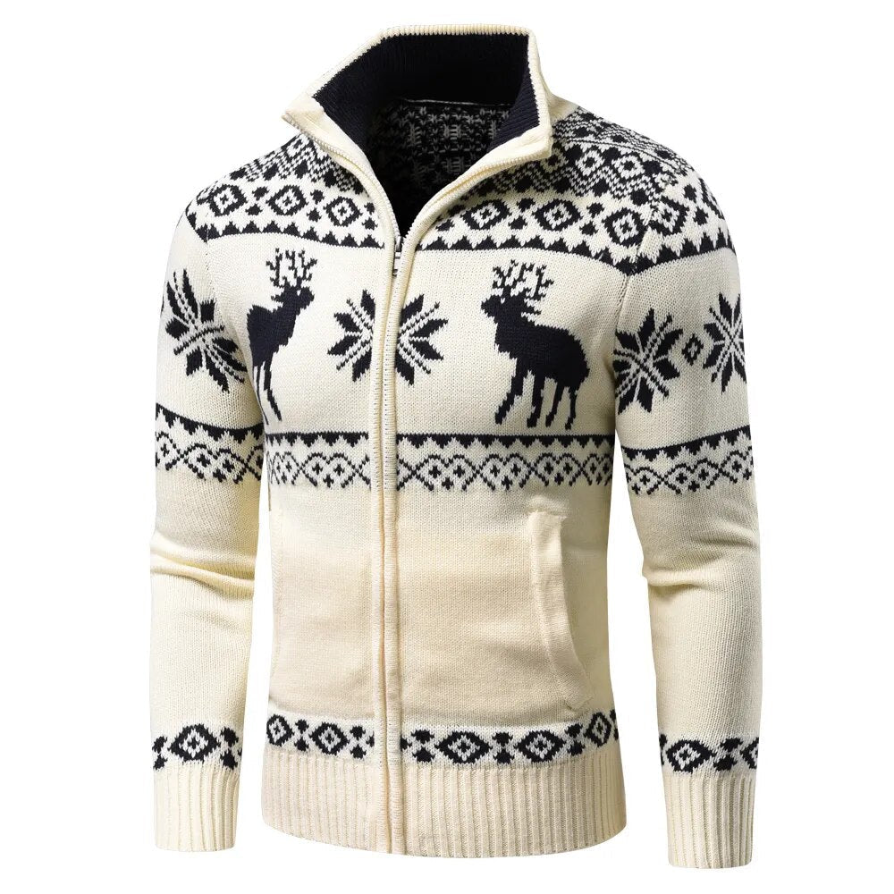 Darragh | Festive Knit Cardigan