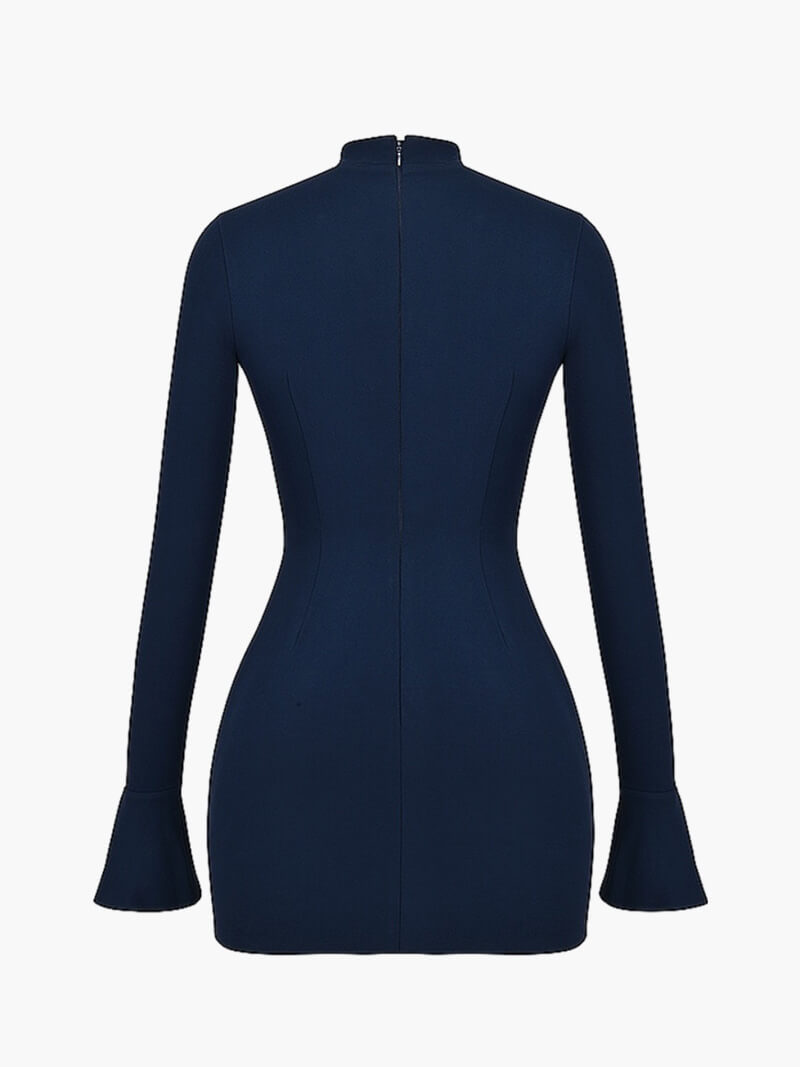 Evelyn | Long Sleeve Mini Dress