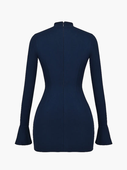 Evelyn | Long Sleeve Mini Dress