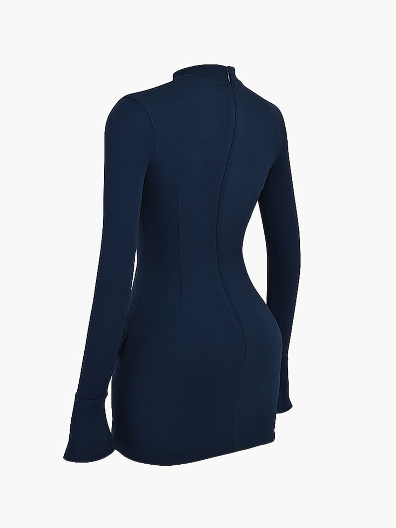 Evelyn | Long Sleeve Mini Dress