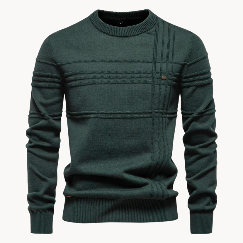 Brennan | Check Sweater