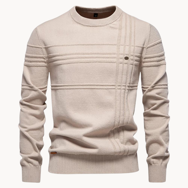 Brennan | Check Sweater
