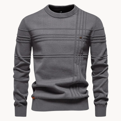 Brennan | Check Sweater