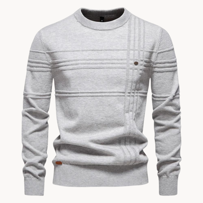 Brennan | Check Sweater