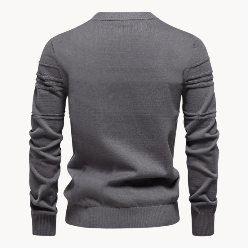 Brennan | Check Sweater