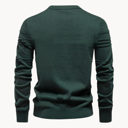 Brennan | Check Sweater
