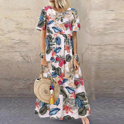 Riley | Vibrant Floral Maxi Dress