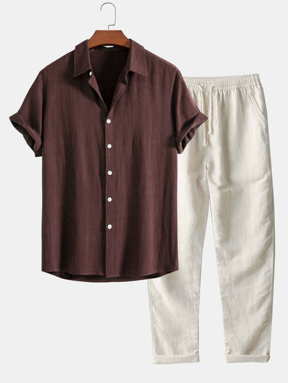 Cathal | Comfortable Polo & Trouser Set