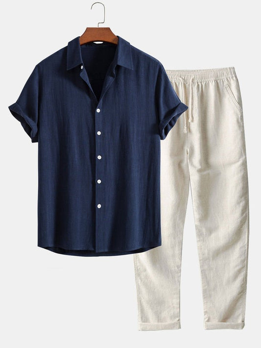 Cathal | Comfortable Polo & Trouser Set