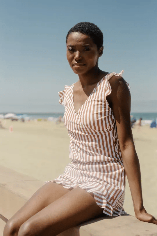 Siobhán | Ruffle Swimsuit with Bust Support