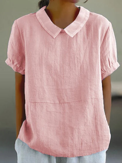 Maya | Relaxed Fit Collared Blouse