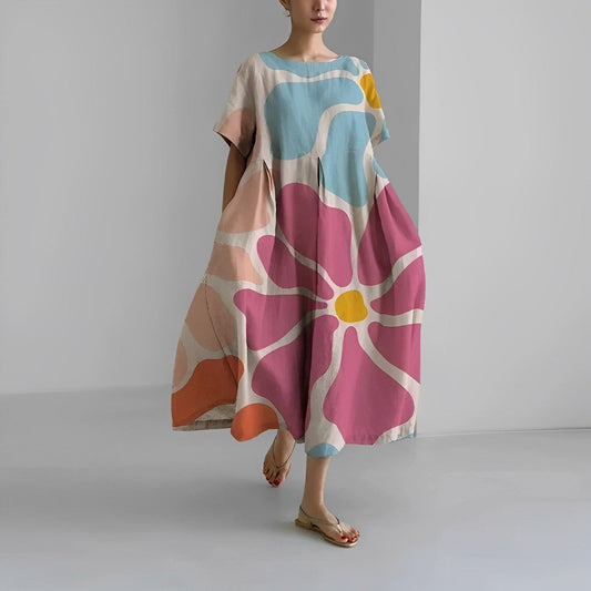 Sophie | Elegant Printed Dress