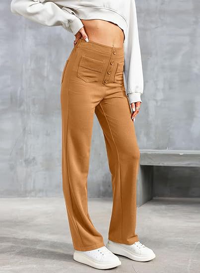 Luciana | High-Waisted Elastic Casual Pants
