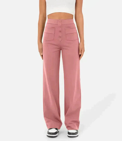 Luciana | High-Waisted Elastic Casual Pants