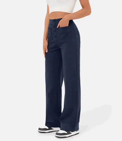 Luciana | High-Waisted Elastic Casual Pants