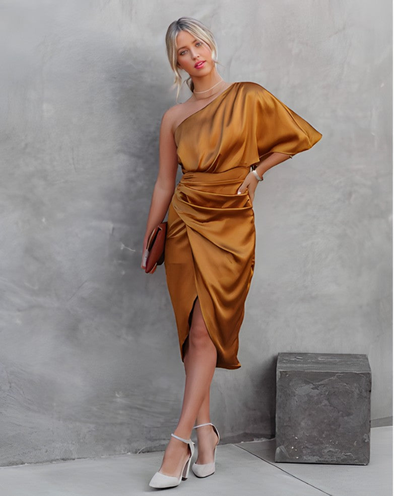 Orla | Elegant Silk Party Dress