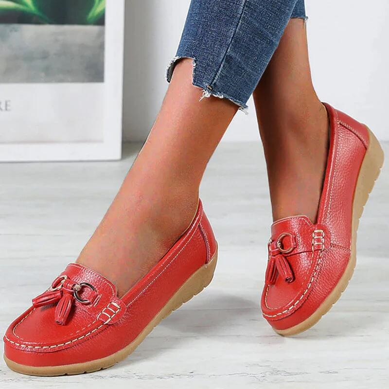 Clara | Leather Orthopedic Loafers